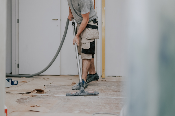 Commercial space cleaning